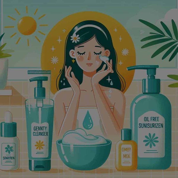 Quelle routine de soin recommander pour les peaux grasses en été?